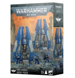 Space Marines Drop Pods
