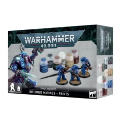 Space Marines: Infernus Marines + Paints Set