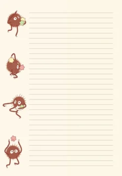Spirited Away Stationery Set