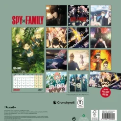 Spy x Family 2027 Wall Calendar