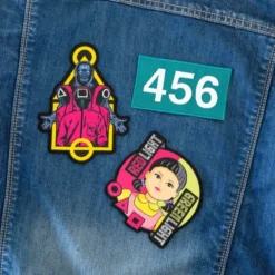 Squid Game - Iron On - 3 Patch Set