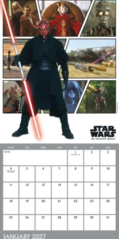 Star Wars 2027 Classic Wall Calendar