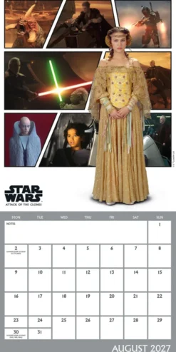 Star Wars 2027 Classic Wall Calendar