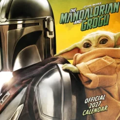 Star Wars The Mandalorian and Grogu Movie 2027Wall Calendar