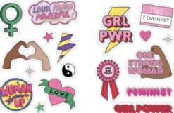 Stickers Against the Patriarchy A Little Sticker Book