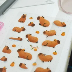 Sticker Sheet - Capybaraaa