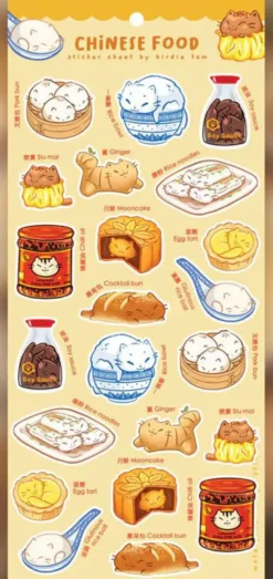 Sticker Sheet - Chinese Food