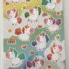 Sticker Sheet - Rainbow Unicorns