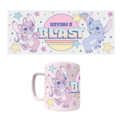 Stitch & Angel Fuzzy Mug