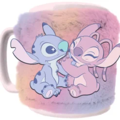 Stitch & Angel Fuzzy Mug