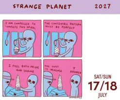 Strange Planet 2027 Day-to-Day Calendar