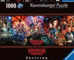 Stranger Things Other Side Panorama Puzzle 1000 pcs
