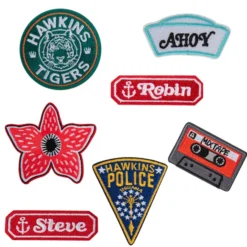 Stranger Things Patches - Set of 7