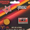 Stranger Things Season 1 Pins - Set of 4