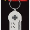 Super Nintendo Rubber Keychain SNES Controller 6 cm