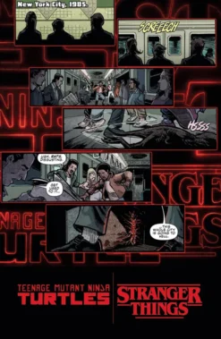 Teenage Mutant Ninja Turtles x Stranger Things