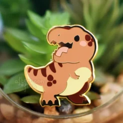 Teodor the T-rex Pin