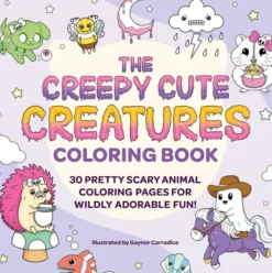 The Creepy Cute Creatures Coloring Book