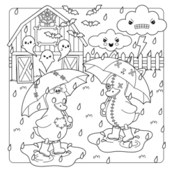 The Creepy Cute Creatures Coloring Book