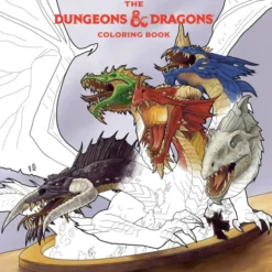 The Dungeons & Dragons Coloring Book: 80 Adventurous Line Drawings