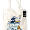 The Great Kanagawa Tea Natural Tote Bag