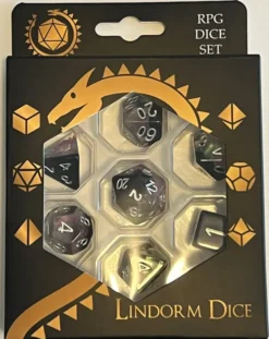 The Green Witch dice set of 7 Dice