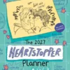 The Heartstopper 2027 Planner With art by Alice Oseman, and bonus stickers!