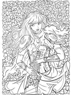 The Knights of Tayrealm Coloring Book