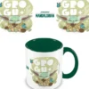 The Mandalorian Grogu Cuteness Green Inner Mug