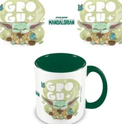 The Mandalorian Grogu Cuteness Green Inner Mug