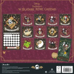 The Nightmare Before Christmas 2027 Wall Calendar