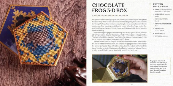 The Official Hogwarts Book of Cross-Stitch