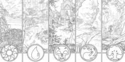 The Official Magic: The Gathering Coloring Book