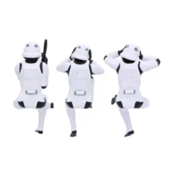 Three Wise Sitting Stormtroopers - Figures 11 cm
