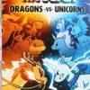 Tic Tac K.O. Dragons vs. Unicorns