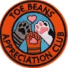 Toe Beans Appreciation Club Patch