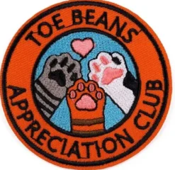 Toe Beans Appreciation Club Patch