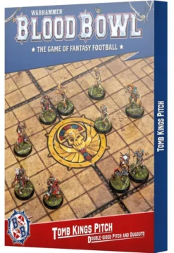 Tomb Kings Team Pitch & Dugouts