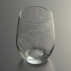 Totoro & Acorn Etched Glass 325 ml