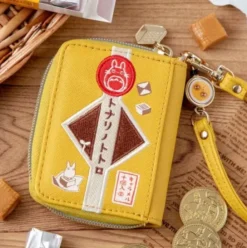 Totoro & Patches Yellow Purse
