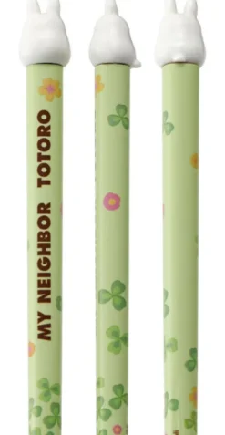 Totoro Wooden Chopsticks w/ Mascot Toppers 21 cm