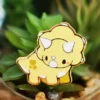Trevor the Triceratops Pin