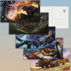 Valheim Postcard Collection 5st - 10,5 cm x 19 cm