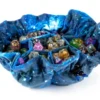 Velvet Dice Bag With Pockets Galaxy