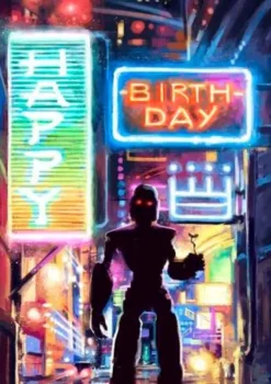 Vikt kort - Birthday Bot