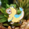 Vivi the Velociraptor Pin