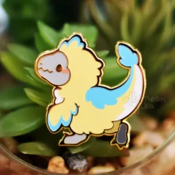 Vivi the Velociraptor Pin