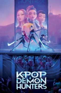 #V1 KPop Demon Hunters Key Art Maxi Poster