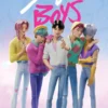 #V3 KPop Demon Hunters Saja Boys Maxi Poster