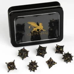 Void: Black Mimic Dice Set